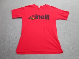 Vintage Cinelli Shirt Mens Medium Belton Made USA Cycling Graphic 80s Tee L