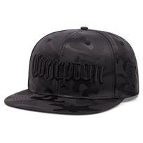 Fashion COMPTON Embroidery Trucker Hat Unisex Baseball Caps for Women Men Sport HipHop Knight Caps Snapback Hat Gorras Hombre 58-62CM juoda