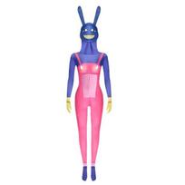 The Amazing Digital Circus Cosplay Costume Pomni Gangle Zentai Suit Mask Jumpsuit Cartoon Game Halloween Carnival Cosplay Outfit 110