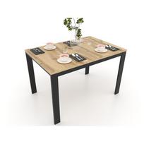 Išskleidžiamas valgomojo stalas ART LOFT, ąžuolo spalvos