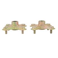 1 Pair Rear Wheel Axle Hubs with 4 Bolts Left Right 24T Replacement For Banshee 350 YFZ350 YFZ350LE YFZ350SE