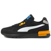 Puma Graviton Pro Retro Versatile Shock Absorbing Durable Low Top Casual Running Shoes Unisex sneaker Black Yellow Blue 380736-04 37