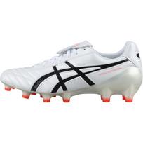 ASICS Lethal Testimonial 4 HG Kietos dangos Dirbtinės vejos Atsparūs trinčiai Futbolo bateliai Vyriški Balti sportbačiai 1101A053106 42.5 balta