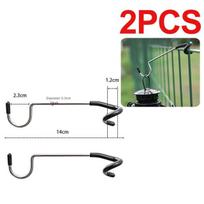 Stainless Steel Light Stand Holder Hooks Lightweight Tent Pole Lamp Hanger Hunting Fishing Lantern Hanger Outdoor Activity Camping Tools