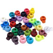 Single Hole Spring Toggle Stopper Fastener Toggles for Shoelaces, Drawstrings 1