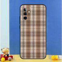 Brown Plaid Cover For Samsung Galaxy A52 A32 A22 A12 A13 A23 A33 A53 A51 A71 A15 A25 A14 A34 A54 Case Samsung A71 4G