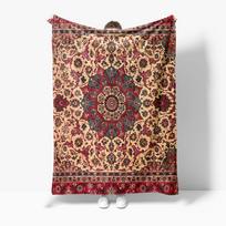 Persian Style Rug Kilim Traditional Cotton Floor Carpet Bohemian Home Decor Bedspread Throw Blanket Sofa Cover 75x100cm