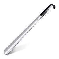 Stainless Steel Shoehorn: No-Bend Shoe Lifter, Various Sizes Available gray