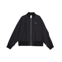 Nike Baseball Collar Zipper Design Pilot Long Sleeve Jacket Women Jacket Black FN2840-010 S