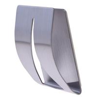 1/2pcs Stainless Steel Towel Holder Hook Self Adhesive Clip Bathroom Cloth Hanger Household Wall Mounted Towel Rack Storage sidabras