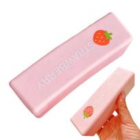 Strawberry Stick Slow Rising Squishy Toy Stress Relief Home Decor Party Favors, Squishies  Sensory Gift for for Adults and Kids