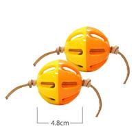 CAITEC Small Bird Toy Parrot Foot Toy Hollow Bell Ball Durable Biting Suitable for Canaries Buies And Other Small Parrots