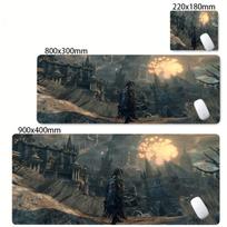 Bloodborne Game Mouse Pad Desk Mat Large Nonslip Antifray Mousepad Keyboard Ergonomic Office Rubber PC Home Custom Table Mats 300x800x2mm