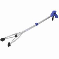 Garbage Picker Folding Trash Grabber for Garden Leaves Waste Pick Up(Red handle)