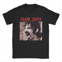 Frank Zappa T-Shirts for Men Funny Pure Cotton Tees O Neck Short Sleeve T Shirt Big Size Tops S įvairiaspalvis