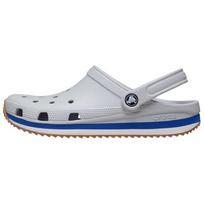 Crocs Crocband Kasdienės serijos Minimalistiniai universalūs lauko kvėpuojantys mediniai klumpiai Unisex Pilki 212831-1FT 37-38 white