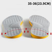 Plokščios pėdos lanko atrama Ortopediniai batai Pado vidpadžiai pėdoms Vyrams Moterims O/X Kojoms Koreguotas Care Pad Pu Orthotic Vidpadis as the picture