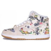 Nike Sb Dunk High Supreme Rammellzee Skateboard Shoes FD8779-100 42.5 white