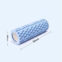 30cm putplasčio stulpas raumenų atsipalaidavimo treniruotėms Pilates Joga Fitnesas Masažas Putplasčio volelis Tinklelis Trigger point terapija Namų pratimai mėlyna