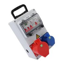Nešiojama pramoninė kištukinių lizdų paskirstymo dėžutė 250x150x100mm Vandeniui atspari nešiojama elektrinių pertraukiklių lizdų dėžutė skirtas
