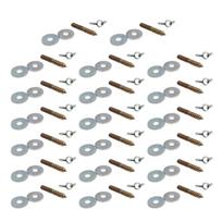 Bird Standing Perch Screw Accessories Birdcage Perch Screw Bolts Washer Set Birdcage Stand Branch Accessories 20Packs 1