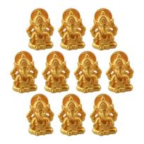 For Ganesha Statue Elephant Set of 10 for Temple and For Home Decoration