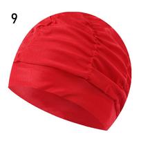 Shower Cap Elastic Nylon Turban Flowers Printed Swimming Cap Pool Bathing Hat Long Hair Protect Waterproof Hats for Men Women