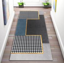 Modern Abstract Corridor Carpet Living Room Aisle Decoration Hall Kitchen Non-slip Runner Rug Bedroom Doorway Washable Floor Mat 160*200cm