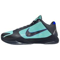 Nike Zoom Kobe 5 Basketball Shoes Unisex Black Green IH0274-300 40.5 blue