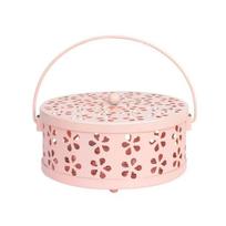 Insect Repellent Mosquito Coil Tray Holder Anti-fire Mosquito-repellent Holder Incense Burner rožinė