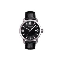 TISSOT Sporto kolekcijos Kvarcinis mechanizmas Vyriški laikrodžiai Laikrodis 39,3 mm Juodas ciferblatas Nerūdijančio plieno korpusas T055.410.16.057.00 Black Dial