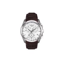 TISSOT Kutu Collection Kvarcinis Mechanizmas Vyriški Laikrodžiai Laikrodis 41mm Sidabrinis Ciferblatas Nerūdijančio Plieno Korpusas T035.617.16.031.00 Silver Watch Case
