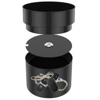 2 Layer Flower Pot Storage Box Hidden Safe Metal Flower Pot PiggyBank Decorative Secret for Hiding Cash Jewelry Key Ring Watches juoda