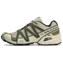 SALOMON Speedcross 3 Running Shoes Unisex Vanilla Rice/Moss Green/Scarab Black L49235100 42⅔