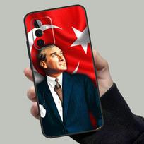 Turkish Ataturk Flag Case For Samsung Galaxy A56 A36 A16 A33 A13 A23 A52 A32 A12 A54 A34 A14 A53 A15 A35 A55 A17 Samsung A23 red