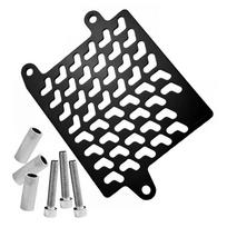 Aluminum Radiator Protection Grille Cover for 150 Water Tank Radiator Grille Cover Guard Motorbike Accessories raudona