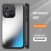 EUCAGR ShockProof AG Frosted Soft TPU+PC Matte Back Cover For Honor 400 Lite Honor400Lite 5G Phone Case Coque HONOR 400 Lite pilka