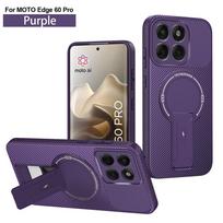 Skirta Motorola Moto Edge 60 Pro 5G dėklas prabangus šarvuotas Magsafe magnetinis belaidžio įkrovimo dėklas Moto Edge60 Pro magnetinio žiedo dangtelis For Edge 60 Pro 5G