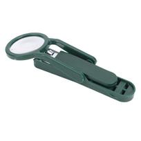 Nail Clippers with Foldable Adjustable Angle Magnifying Glass 2.5X Anti Slip Grip Nail Trimmer Large Size
