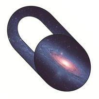 Webcam Cover Ultra-thin Anti-spy Dustproof Anti-scratch Privacy Protection Universal Starry Sky Flowers Camera Privacy Protective Cover Shutter Slider One Size H