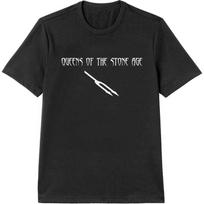 Men's Queens Of The Stone Age Deaf Songs Slim Fit T-shirt Large Black XL