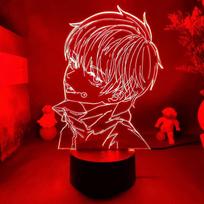 SCSYV Inumaki Toge 3D Anime Figure Night Light New Acrylic Lighting Jujutsu Kaisen LED Holiday Atmosphere Gift Otaku Lamp Lamp