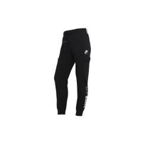 (WMNS) Nike Air Logo Printing Big Pocket Bundle Feet Sports Pants/Trousers/Joggers Black Women's CZ8627-010 XL
