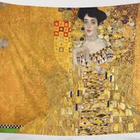 Tapestry Klimt Gustav Gold Art Painting 100X70CM beige