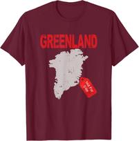 Greenland Is Not For Sale Funny Anti Trump America Unisex T-Shirt S