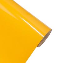 Car Wrapping Film High Brightness Dark Yellow Car Sticker Vinyl Film PET Auto Decal Bubble Free Car Accessories Decoration