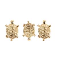 Feng Shui Golden Money Turtle Lucky Home Office Decoration Tabletop Ornament