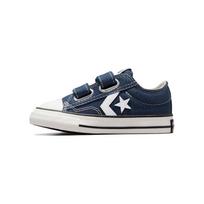 Converse Star Player 76 Canvas Comfortable Versatile Shock Absorption Low Top Walking Shoes Baby sneaker Navy-Blue A05221C 23