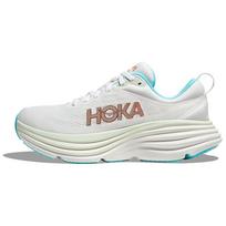 HOKA ONE ONE Bondi 8 Frost Rose Gold Women's Sneakers 1127952-FTRS white