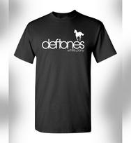 Def Tones Baltas Pony Legendinė Metal Rock Grupė Ohms Deimantiniai Akių Gore Unisex Marškinėliai L